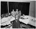 Image of High School graduates posing at Firland Sanatorium, Seattle, June 1, 1949