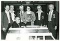 Image of Fire Chief Vickery with Lake City Lions Club members, Seattle, 1971