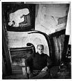 Image of Guy Anderson in his studio, LaConner, September 19, 1980