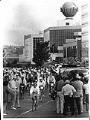Image of Bicyclists beginning cross-country ride, Seattle, June 1, 1987