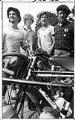 Image of Bush Cycle Club bicyclists returning to Seattle, September 1, 1976