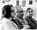 Image of Lottie J. Fenton, Charles James, and Ione H. Knox in Seattle, May 2, 1971