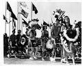 Image of Lakota dancers performing at Seattle World's Fair, August 8, 1962
