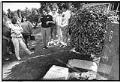 Image of Tour group at Bruce Lee's grave, 1992