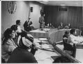 Image of Protesters taking over City Council meeting, November 10, 1972