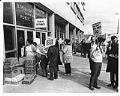 Image of Picketers outside the Washington Public Assistance office, Seattle, April 2, 1971