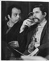Image of Paul Dorpat and Tom Robbins at City Council hearing, Seattle, April 4, 1967
