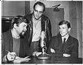 Image of Tom Robbins, Joe Petta, and David Hood, Seattle, July 10, 1966