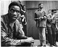 Image of Black Student Union sit-in at SCC president's office, Seattle, February 26, 1969