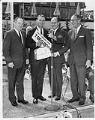 Image of Seven millionth visitor to the Seattle World’s Fair, Seattle, September 1, 1962