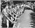 Image of Princesa Drill Team at the Seattle World's Fair, August 5, 1962