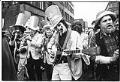 Image of Half Fast Marching Band at Fat Tuesday parade, Seattle, February 18, 1978