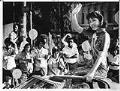 Image of Miss Chinatown waving from Summer Festival parade car, Seattle, July 28, 1985