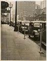 Image of New parking meters on Third Avenue, Seattle, February 5, 1942