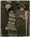 Image of City employees collecting money from parking meters, Seattle, February 7, 1942