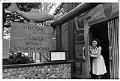 Image of Manager at door of Ivar's Indian Salmon House, Seattle, October 21, 1986