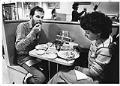 Image of Diners eating at Scandia Cafe, Seattle, June 8, 1981