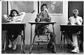Image of Students sitting in classroom at First Place, Seattle, May 30, 1991