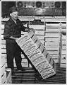 Image of Wine broker unloading grapes from train, Seattle, September 25, 1963