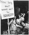 Image of Women holding sit-in at Federal Building, August 26, 1981
