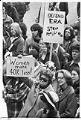 Image of Demonstrators holding signs supporting ERA, Seattle, March 5, 1977