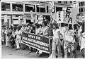 Image of Demonstrators marching with signs supporting the ERA, Seattle, July 8, 1978