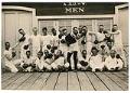 Image of UW Naval Training Station boxing team, Seattle, July 20, 1918