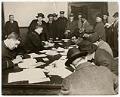 Image of Men registering as 