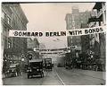 Image of Bonds banners across Second Ave., Seattle, October 1, 1918