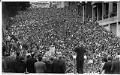 Image of Bill Clinton campaigning in Seattle, October 22, 1992