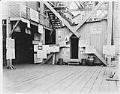 Image of Campaign posters at Duthie shipyard, Seattle, June 26, 1918