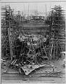 Image of Employees working at Duthie shipyard, Seattle, October 18, 1918