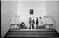 Image of Protesters inside Beacon Hill School, October 18, 1972