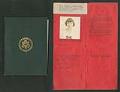 Image of Hazel Archibald's passport and permit, circa 1919