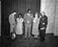 Image of Paul Robeson, Earl Robinson, and Florence James, Seattle, 1947