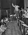 Image of Lionel Hampton and his orchestra playing at Civic Auditorium, Seattle, August 7, 1946
