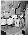 Image of Duke Ellington band, with Sonny Greer on drums, August 27, 1947
