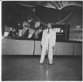 Image of Singer Russell Jones with Al Pierre's band, circa 1947