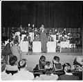 Image of Louis Armstrong performing at the Civic Auditorium, Seattle, July 17, 1944