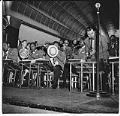 Image of Jimmie Lunceford band performing at the Trianon Ballroom, Seattle, circa 1947
