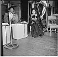 Image of Saxophone player and female vocalist, Seattle, circa 1947
