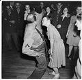 Image of Couple dancing, with onlookers, Seattle, circa 1944
