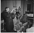 Image of Al Pierre's band on stage, Seattle, circa 1944