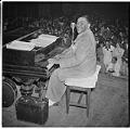 Image of Fats Waller at the Moore Theatre, Seattle, July 13, 1941