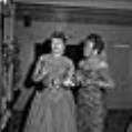Image of Two women talking at a dance party, Seattle, circa 1953