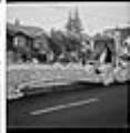 Image of Festival royalty riding in parade, Seattle, circa 1953