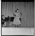 Image of Roberta Cordera participating in SU talent show, Seattle, circa 1953