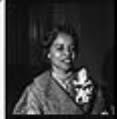 Image of Woman wearing formal attire, Seattle, circa 1953