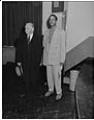 Image of Walter White posing with Bill Ross, Seattle, November 20, 1949