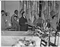 Image of Dr. Ralph Bunche and others at Chamber of Commerce, Seattle, July 7, 1949